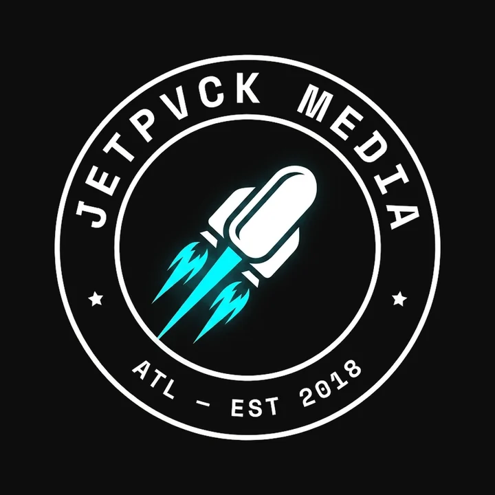 JETPVCK MEDIA emblem — Atlanta videographer and video production studio, est. 2018
